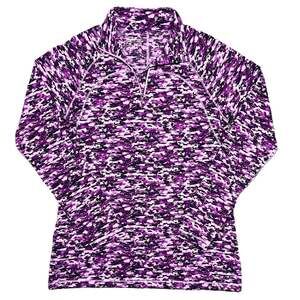 Eddie Bauer First Ascent Long Sleeve Quarterzip Performance Shirt Women Medium